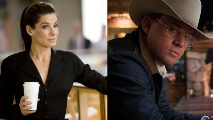 Un collage tra Sandra Bullock e Channing Tatum