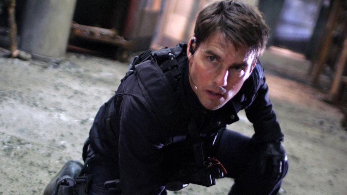 Un'immagine di Tom Cruise nei panni di Ethan Hunt