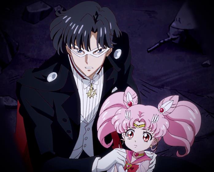 Chibiusa e Txedo Kamen Sailor Moon - Chibiusa e Milord