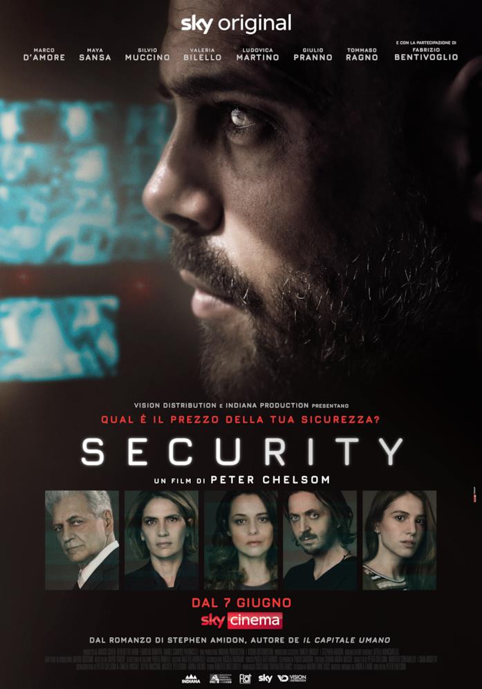 Il poster di Security Il cast nella locandina di Security