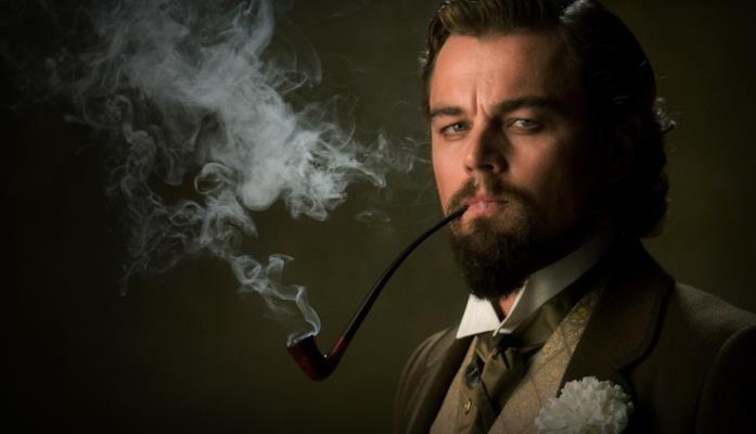 Leonardo DiCaprio in un'immagine di Django Unchained