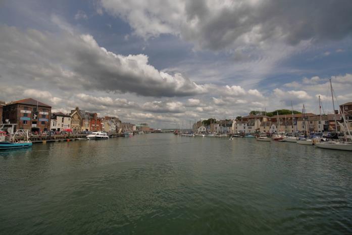 Old Harbour a Weymouth, nel Dorset Il porto di Weymouth, nel Dorset