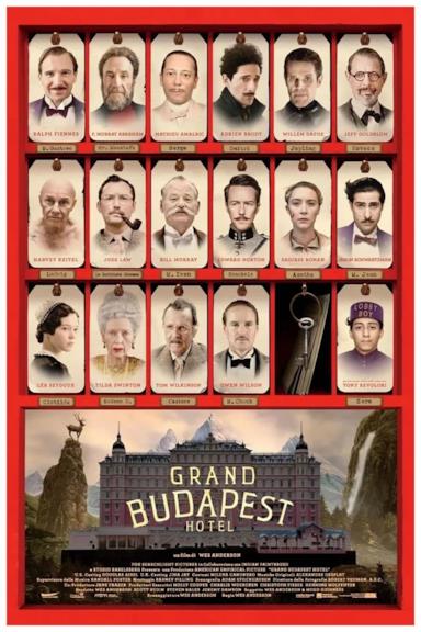 Poster Grand Budapest Hotel