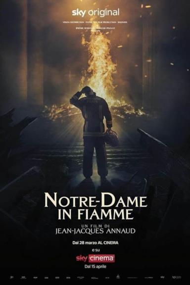 Poster Notre-Dame in fiamme