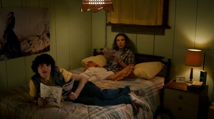 Stranger Things - Mike ed Eleven Mike ed Eleven in camera di lei
