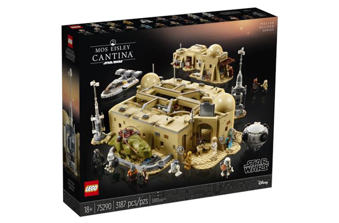 LEGO Star Wars, arriva la Taverna Mos Eisley La scatola della LEGO Star Wars Taverna Mos Eisley