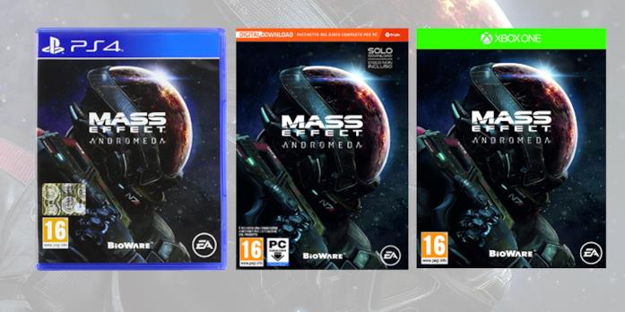 Mass Effect Andromeda non sarà l'ultimo della saga Le boxart di Mass Effect Andromeda