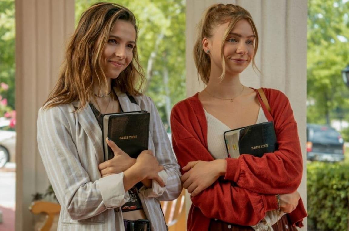 Il cast in una scena di Teenage Bounty Hunters