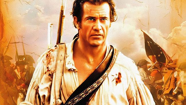 Mel Gibson nel poster de Il Patriota