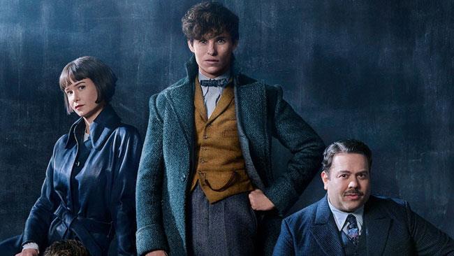 Tina, Newt e Jacob in Animali Fantastici 2