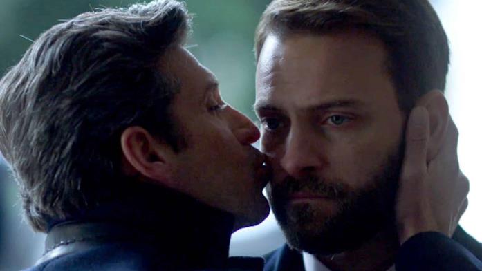 Diavoli: Patrick Dempsey e Alessandro Borghi Diavoli: Dominic Morgan e Massimo Ruggero