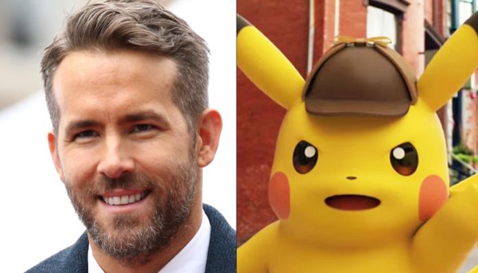 Ryan Reynolds e Pikachu, il famoso Pokémon