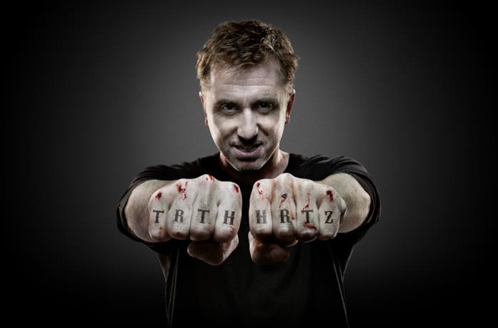 Primo piano di Tim Roth