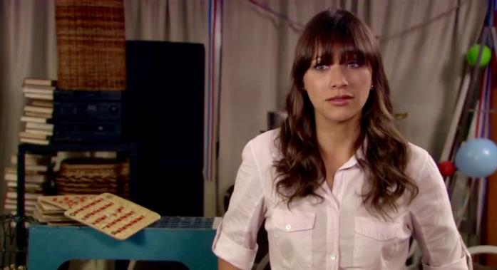 Rashida Jones in Parks and Recreation Rashida Jones in un episodio Parks and Recreation