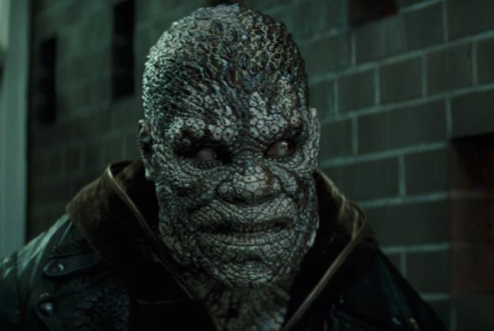Adewale Akinnuoye-Agbaje - Suicide Squad Killer Croc in una scena di Suicide Squad