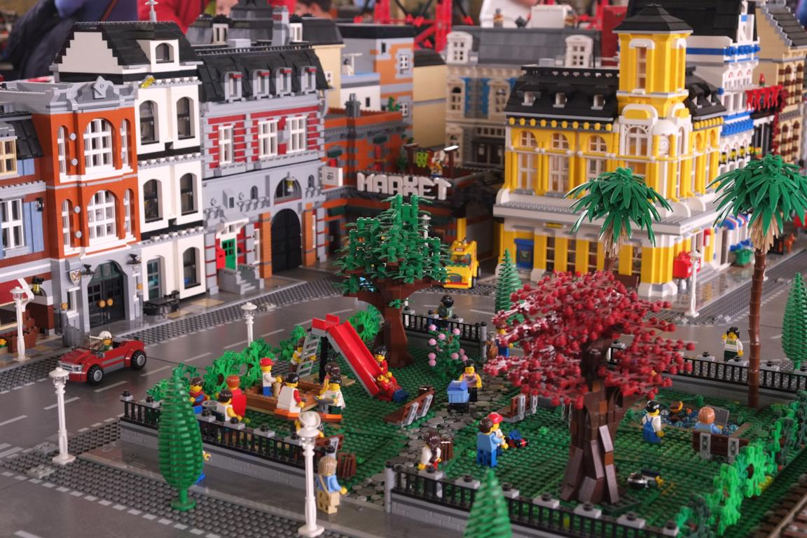 Un'immagine dei famosi mattoncini LEGO
