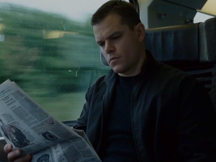 Matt Damon in The Bourne Ultimatum - Il ritorno dello sciacallo Matt Damon in The Bourne Ultimatum - Il ritorno dello sciacallo
