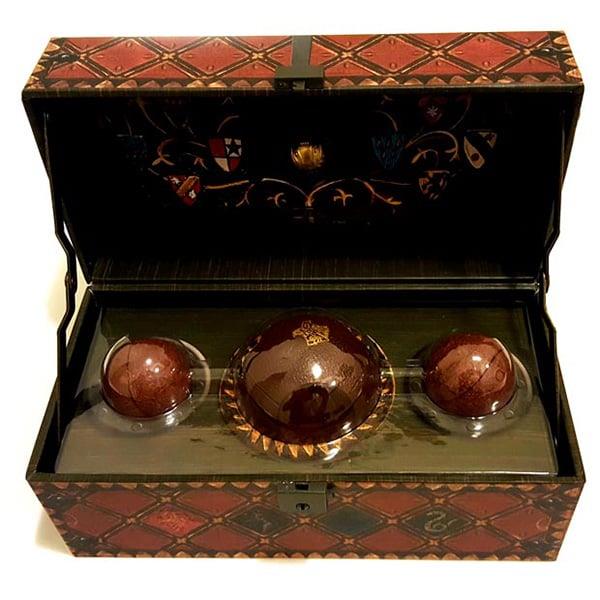 Palle da Quidditch Baule con set da quidditch