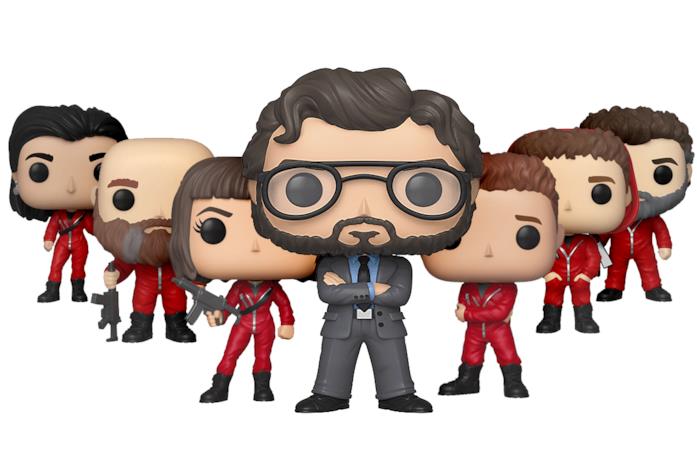 I Funko Pop! de La Casa di Carta 4