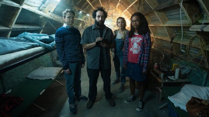 Il cast di Utopia Gli attori di Utopia sul set