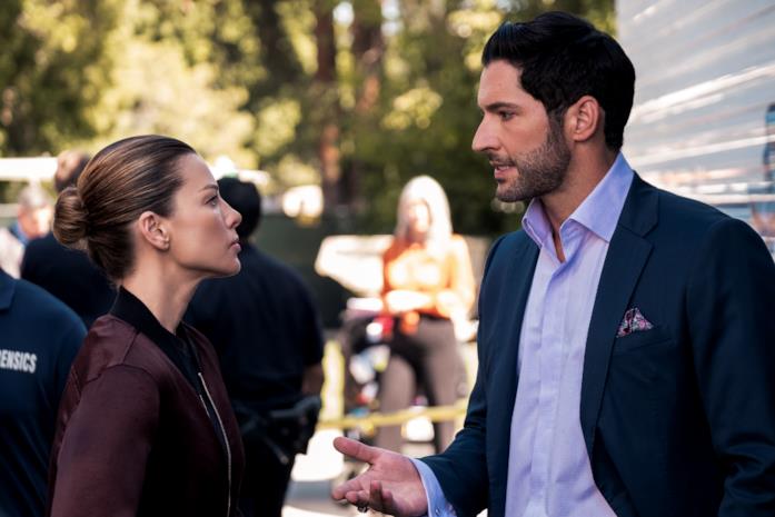Lucifer Chloe e Lucifer parlano