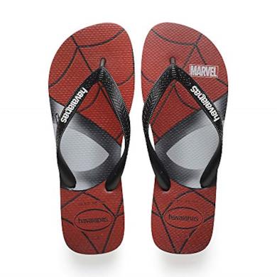 Havaianas Top Marvel, Infradito Unisex Adulto, Multicolore (Black 0090), 37/38 EU