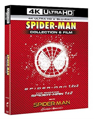 Spider-Man 4K Collection 1-6 (4K Uhd + Blu-Ray) (12 Dischi)