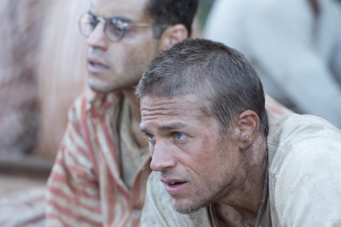 Charlie Hunnam e Rami Malek Charlie Hunnam e Rami Malek in Papillon