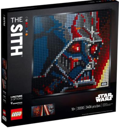 Star Wars The Sith LEGO Art