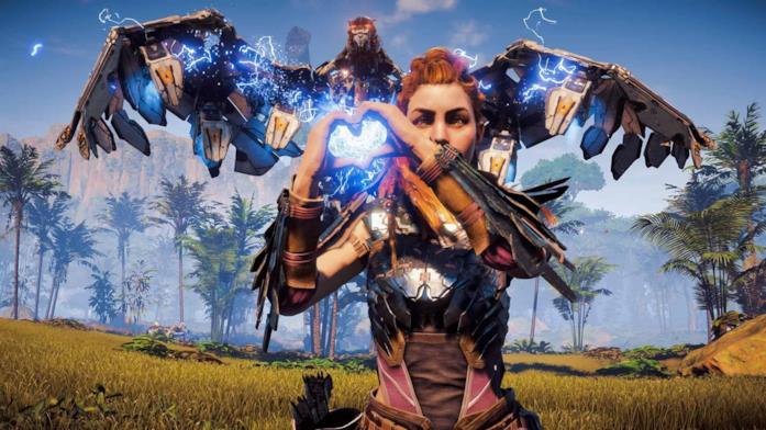 Un'immagine realizzata con la modalità foto di Horizon: Zero Dawn