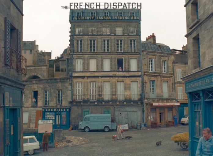 The French Dispatch L'edificio che ospita la redazione del The French Dispatch