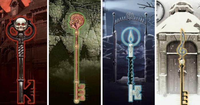 Locke & Key copertine fumetti Locke & Key le chiavi delle copertine dei fumetti