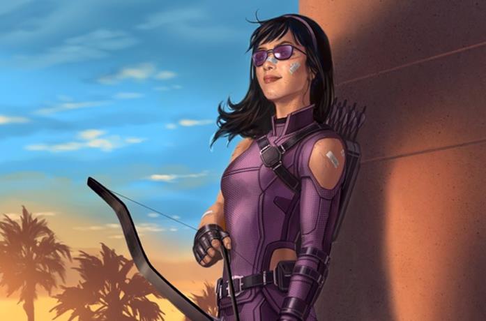 Kate Bishop nella serie Hawkeye Kate Bishop