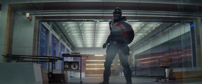 Black Widow, cosa rivela lo spot lanciato al Super Bowl Taskmaster e il suo scudo nello spot del Super Bowl di Black Widow