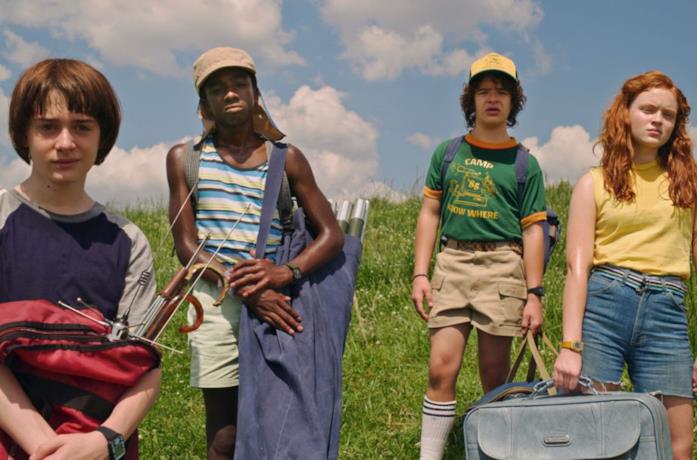 Will e compagnia in Stranger Things 3