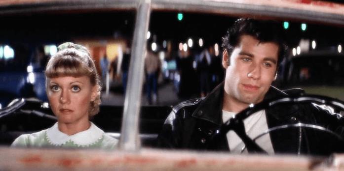 Drive-in Grease La scena di Grease al Drive-in