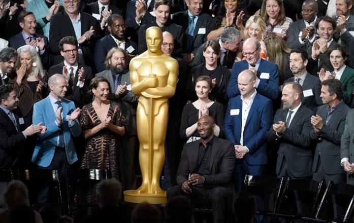 Oscar Luncheon party Un particolare del tradizionale scatto al Oscar Luncheon Party del 2018