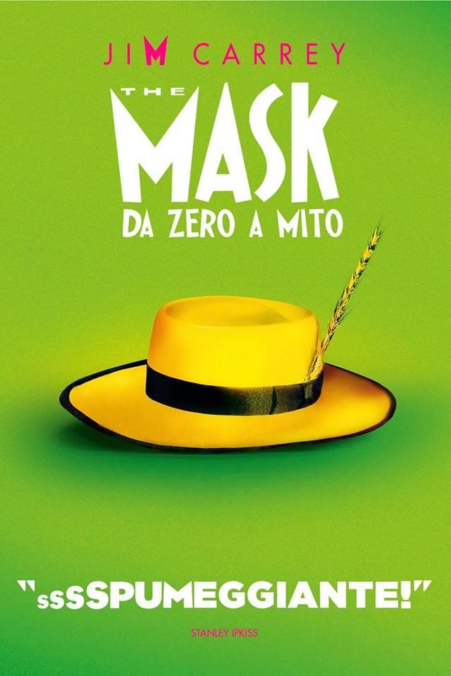 Spumeggiante, l'errore nel poster di The Mask Il cappello di The Mask nel poster con sfondo verde