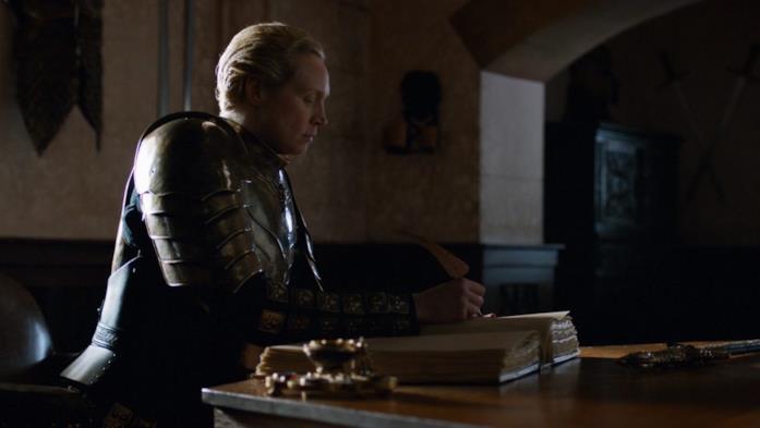 Game of Thrones: Gwendoline Christie sul finale azzeccato e sull'amore di Tormund Brienne in Game of Thrones 8x06