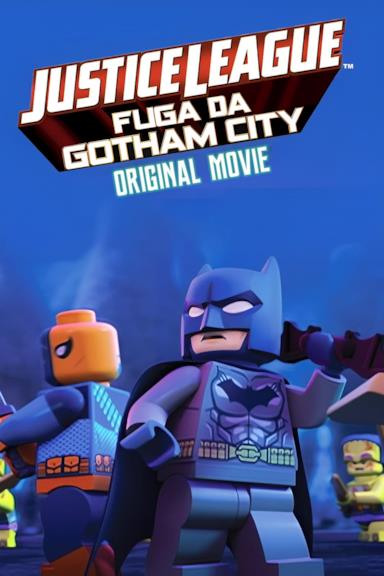 Poster LEGO Justice League: Fuga da Gotham City