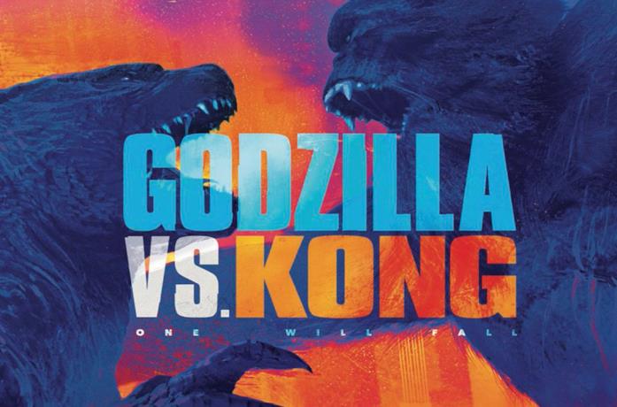 Il banner di Godzilla vs Kong