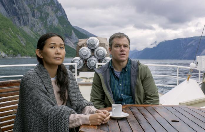 Downsizing: i protagonisti Hong Chau e Matt Damon Downsizing: Ngoc Lan e Paul