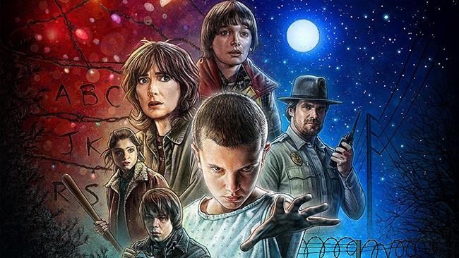 Poster della prima stagione di Stranger Things