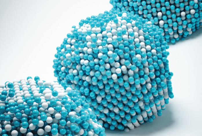 Un'immagine in 4D dei movimenti che avvengono a livello di una nanoparticella