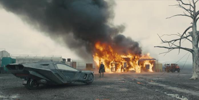 Una scena di Blade Runner 2049