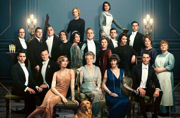 Il cast del film di Downton Abbey