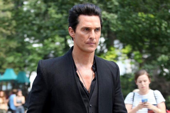 L'attore Matthew McConaughey ne La Torre Nera