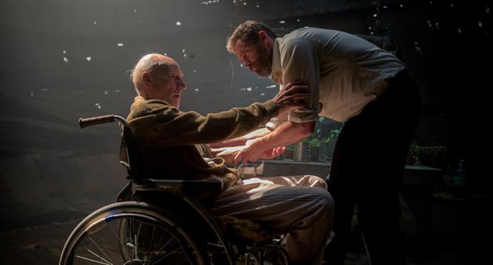 L'ultima avventura di Xavier e Wolverine in Logan - The Wolverine Patrick Stewart e Hugh Jackman come Professor X e Wolverine in Logan - The Wolverine