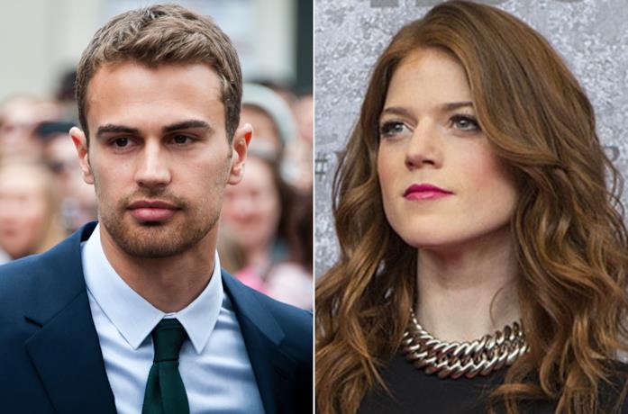 Theo James e Rose Leslie in due occasioni ufficiali