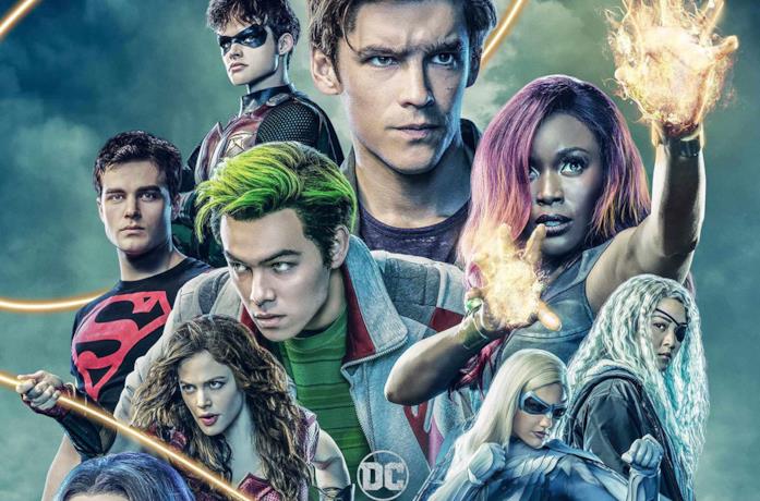 Il poster della stagione 2 di Titans